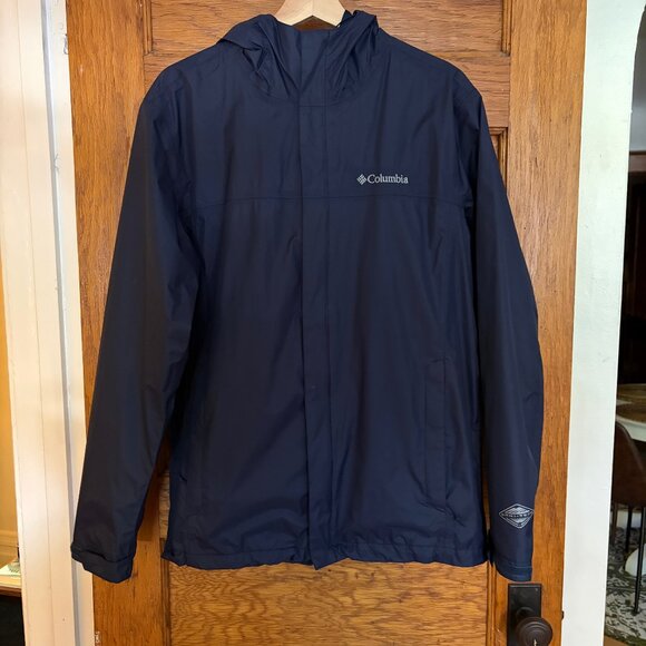 Columbia Hooded Rain Jacket, Waterproof - Picture 1 of 4
